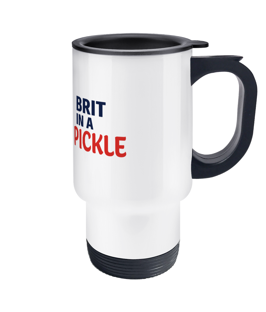 Travel Mug - Brit in a pickle